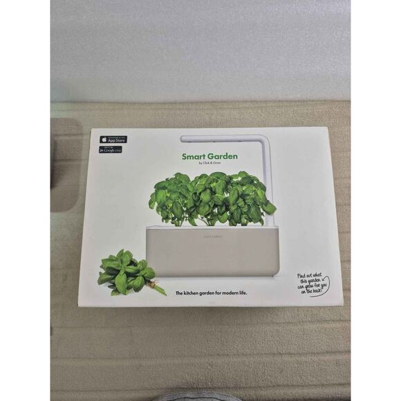Click & Grow Smart Garden 3 Indoor Herb Kit Tested Works complete set - Picture 1 of 8